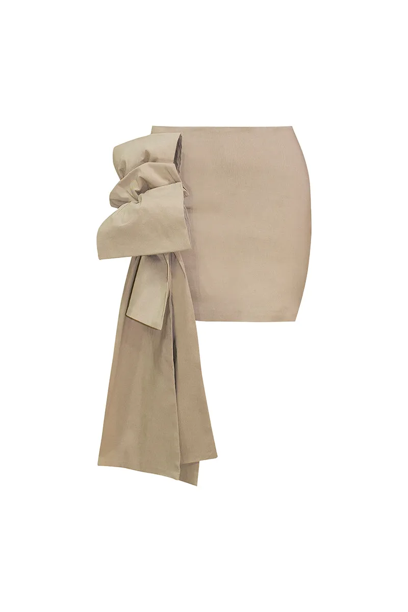 ARTECO SKIRT IN BEIGE