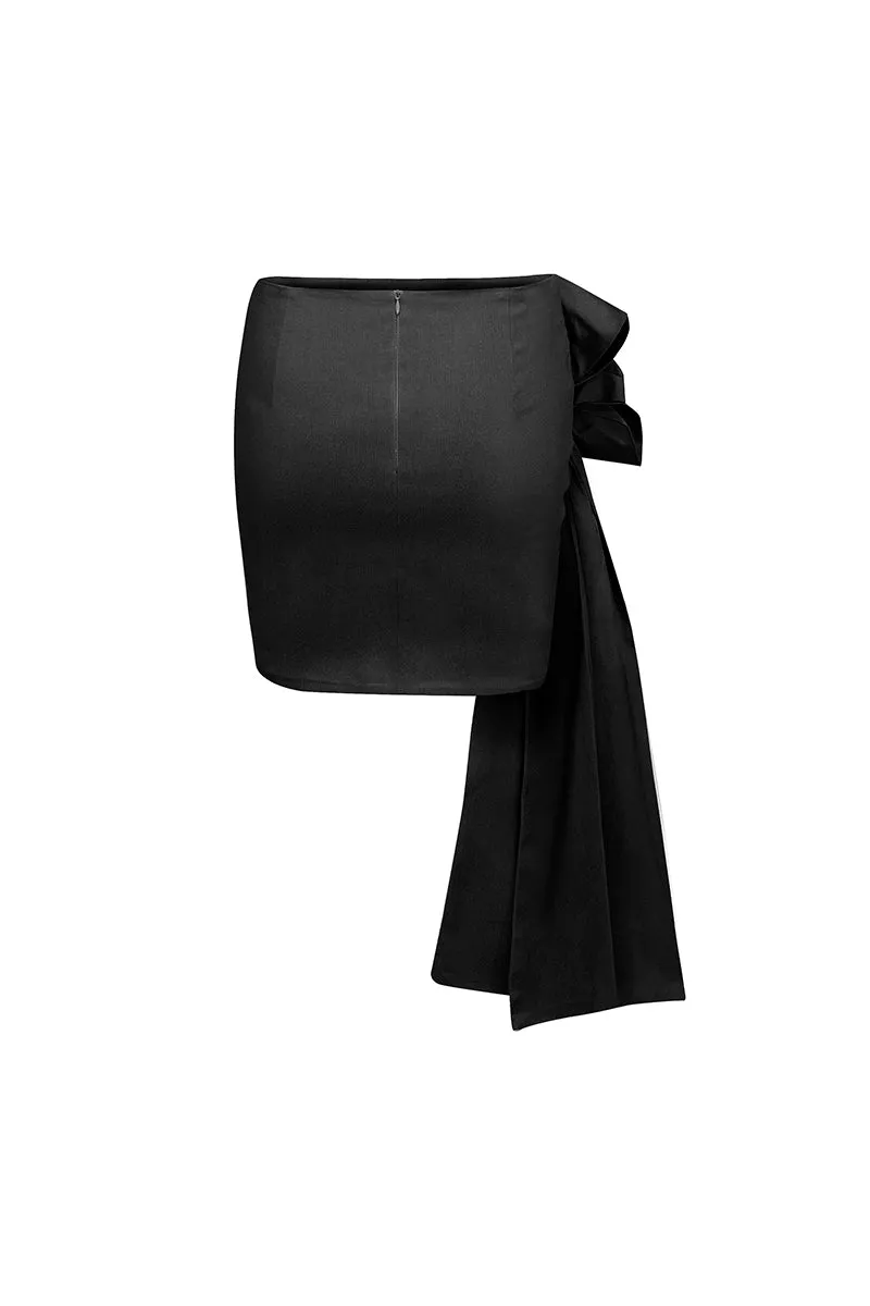 ARTECO SKIRT IN BLACK