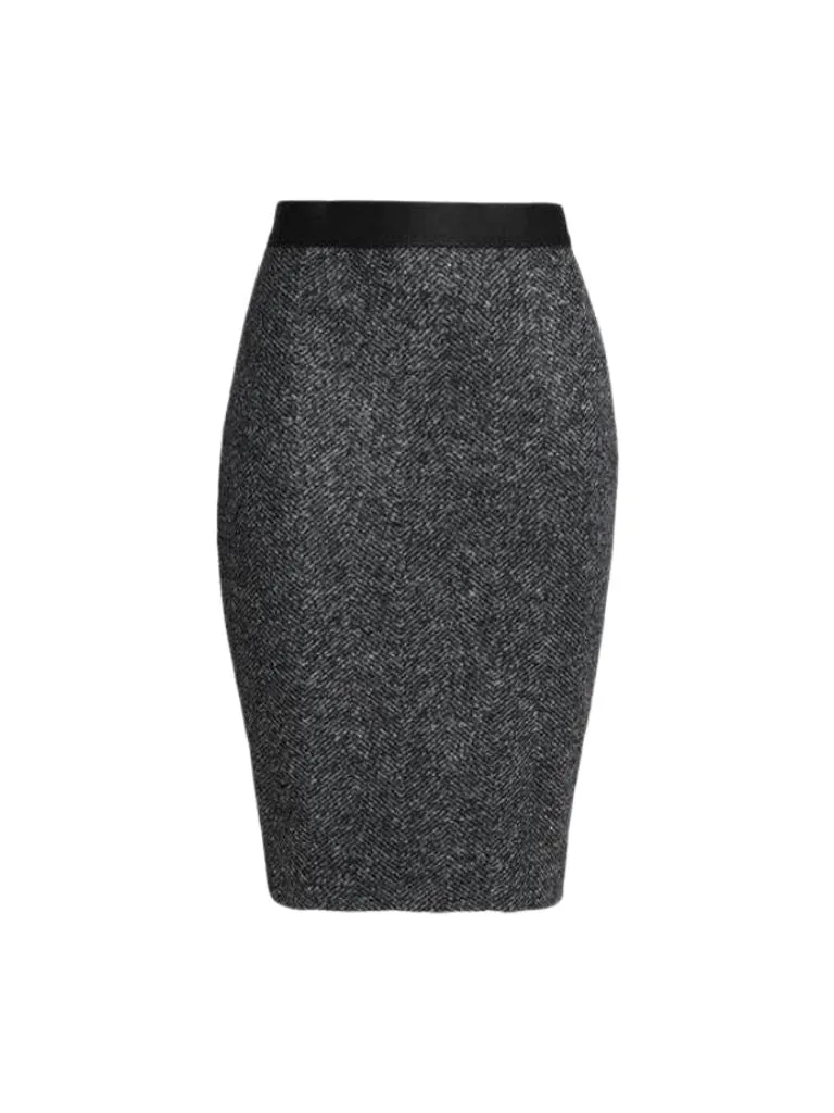 Bailey 44 Mamma Bear Skirt-Tweed