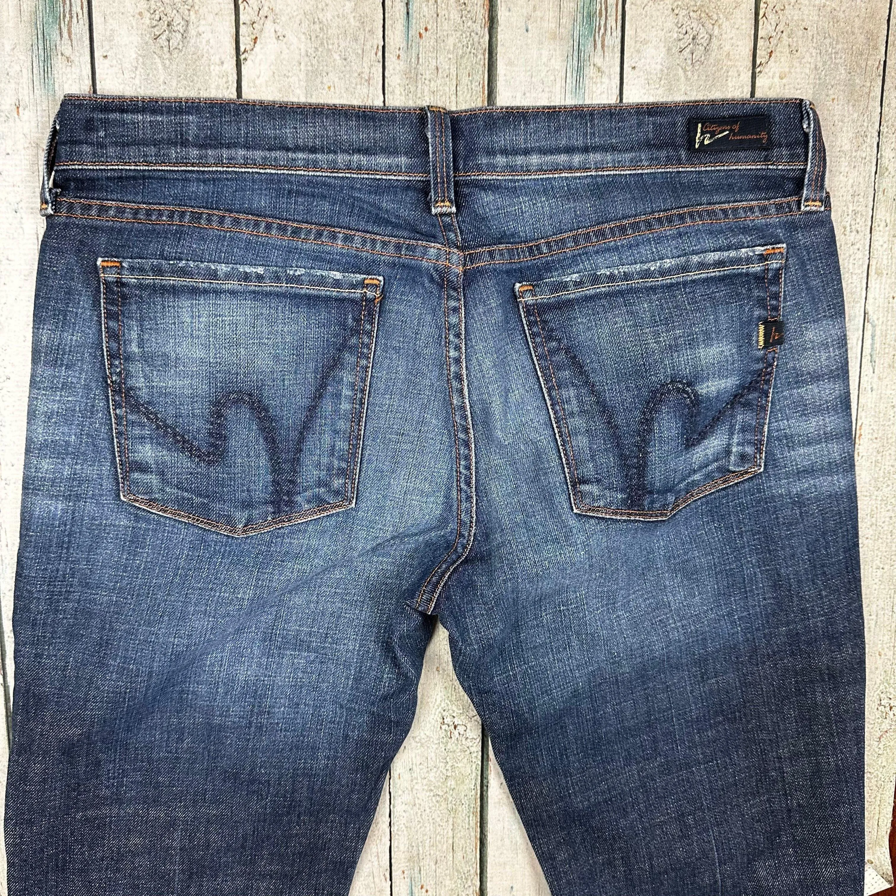 Citizens of Humanity 'Dita'  Petite Bootcut Jeans - Size 31