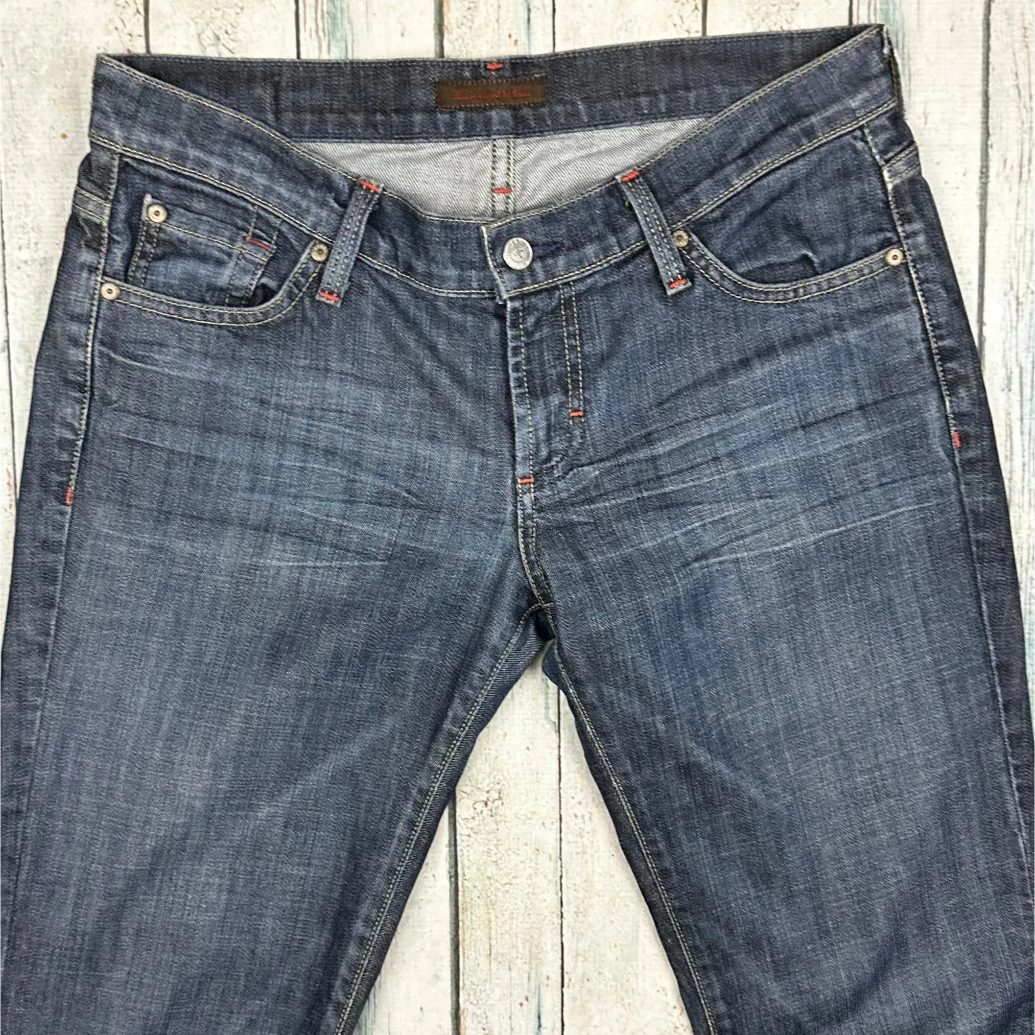 Cured by James USA Made Low Waist Bootcut Jeans - Size 29