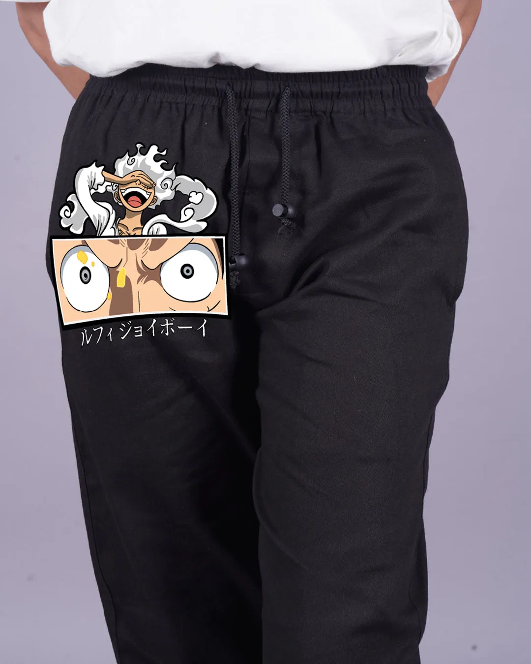 Femme Black Adjustable Cargo Pants - Gear 5