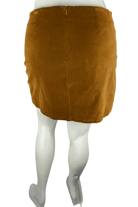 Forever 21  women's mini brown skirt size 2X