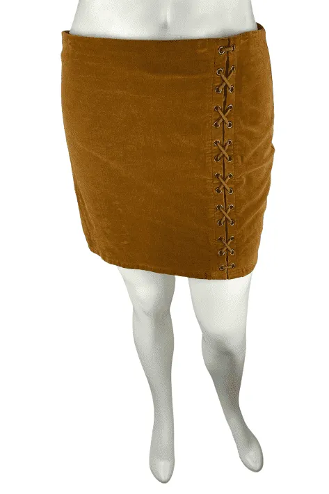 Forever 21  women's mini brown skirt size 2X