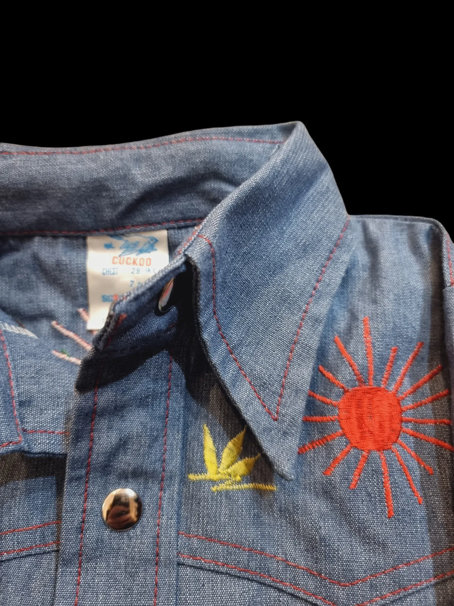 Kids Vintage 70s Denim Suit app age 6