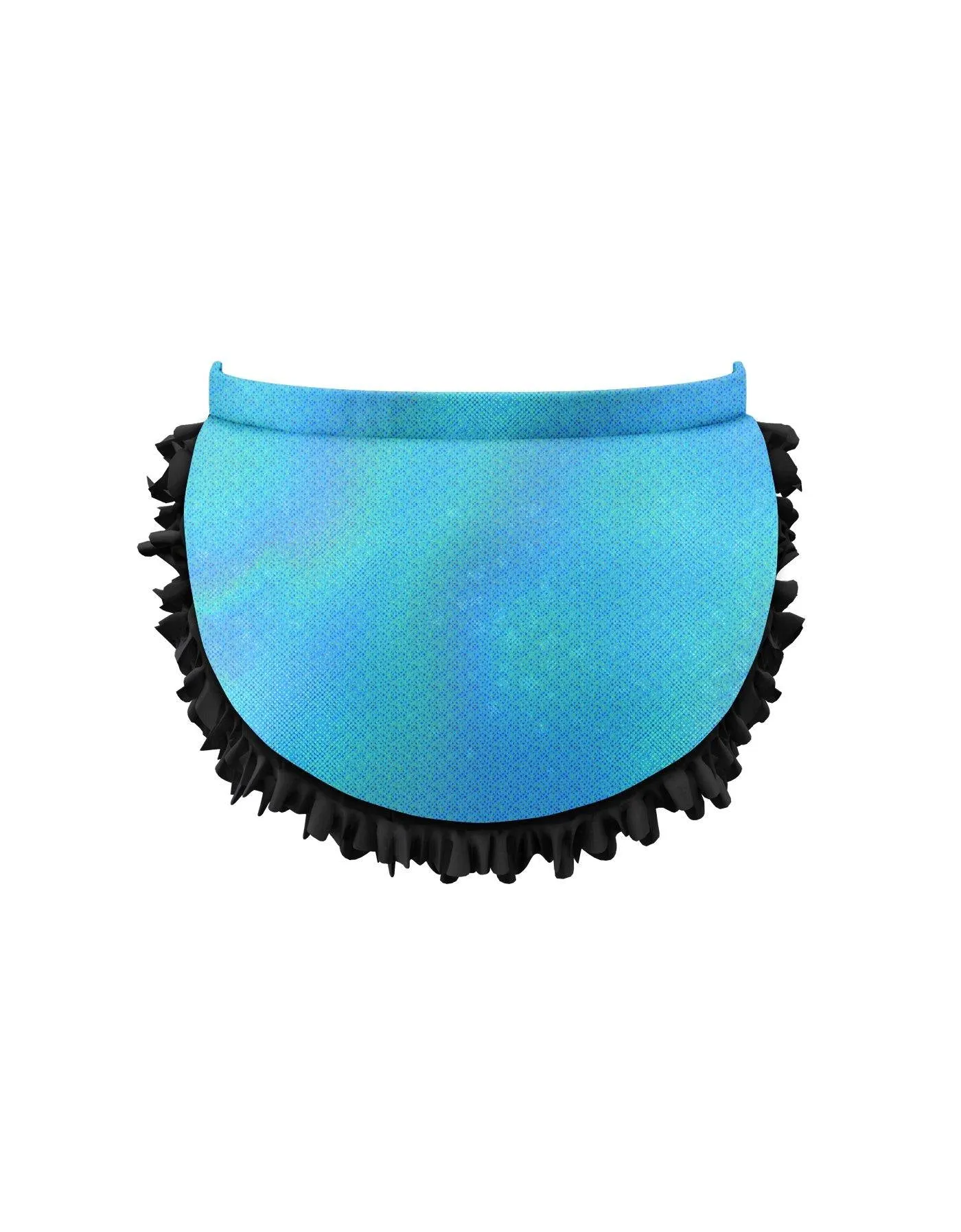 Solid Hologram Pettibustle with Top Skirt