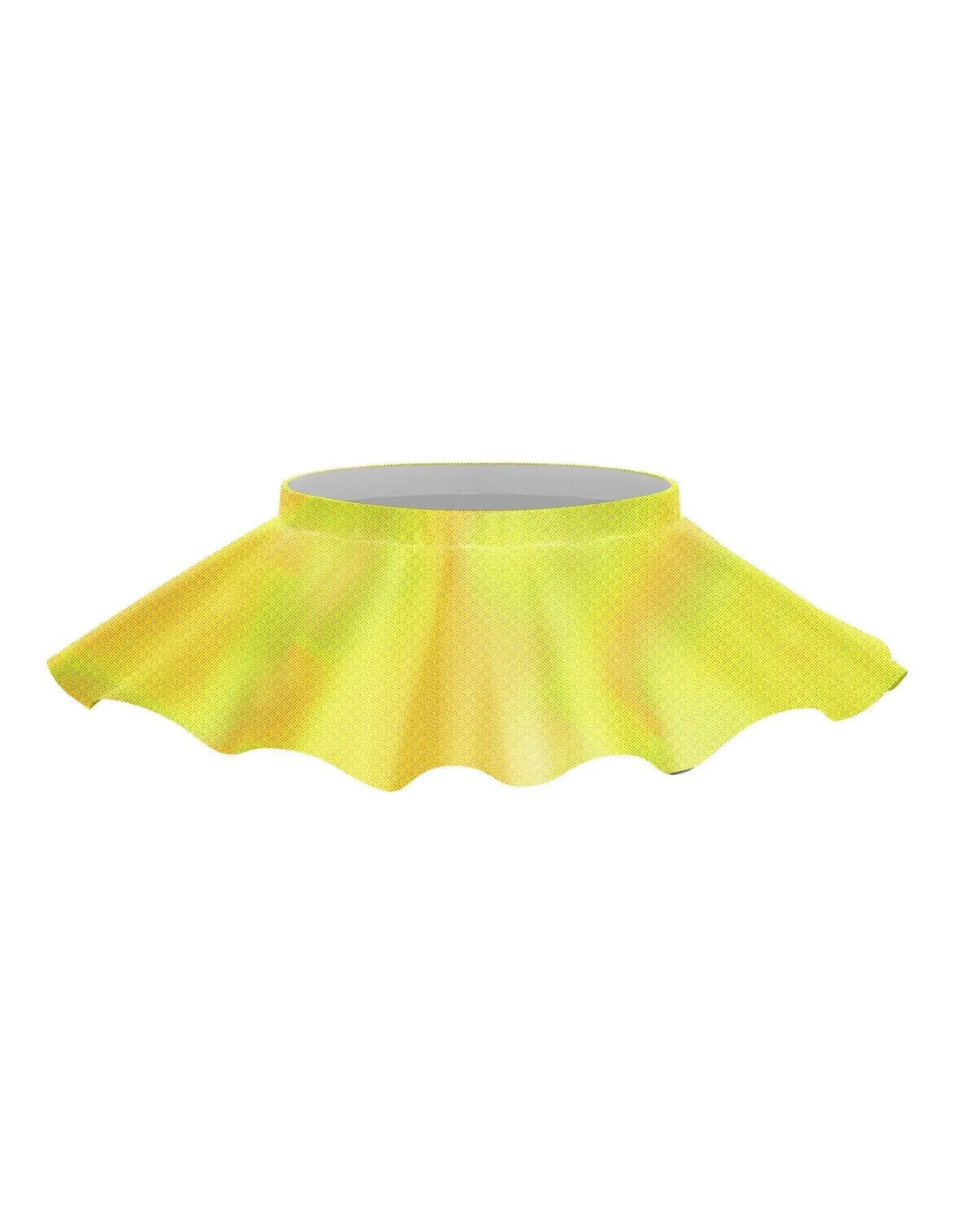 Solid Hologram Top Skirt