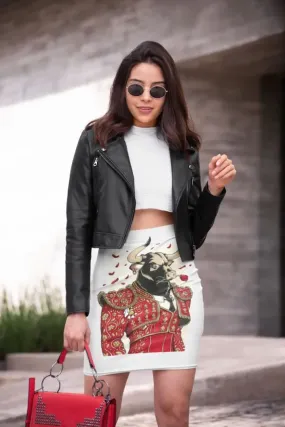Toro Torero Poster (1) Pencil Skirt